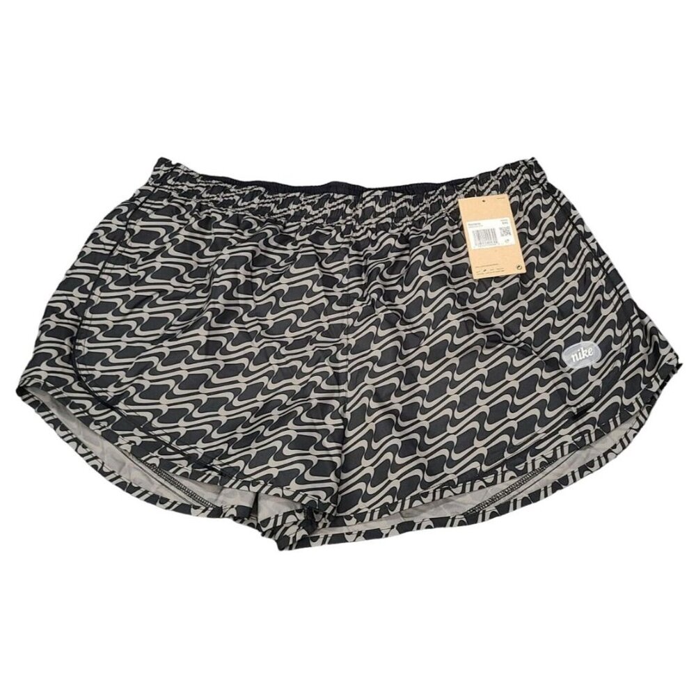 Nike Shorts Womens XXL Black Gray Running Athletic Training Ladies New
